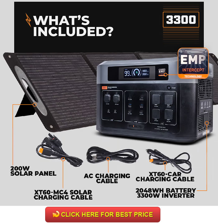 Grid Doctor 3300 w/EMP Intercept Review: The EMP-Proof Solar Generator System They Don’t Want You to Own